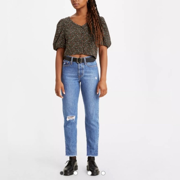 LEVI’S WEDGIE Icon Fit Ankle Women’s Denim Jeans Size 26 - Picture 1 of 15